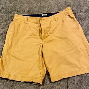 Mens flat front shorts